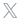 X